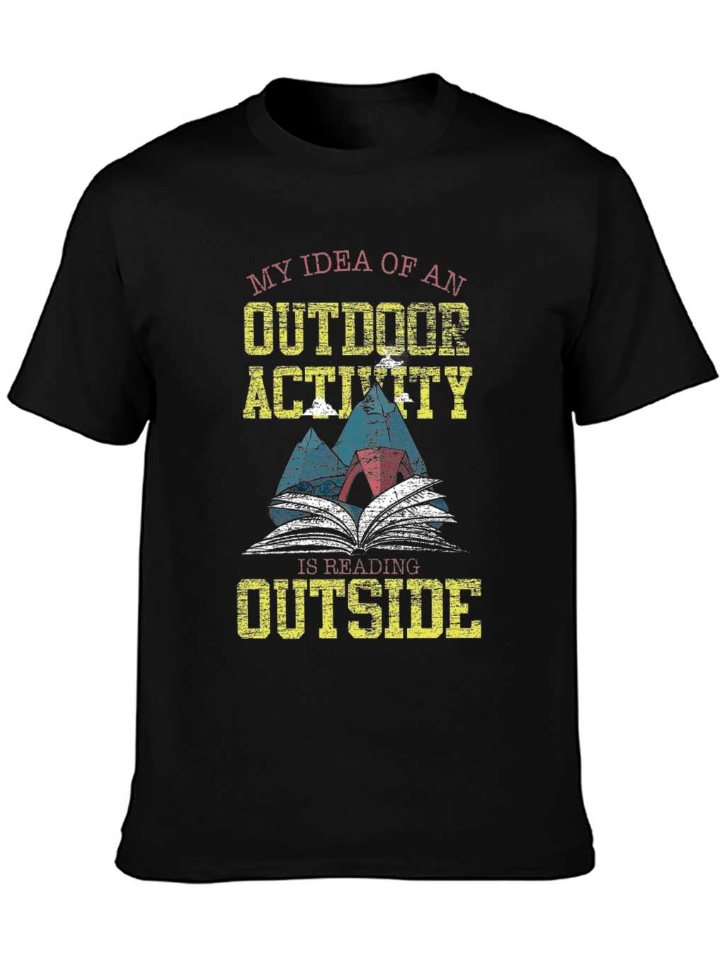 Outdoor Activity Reading T-Shirt