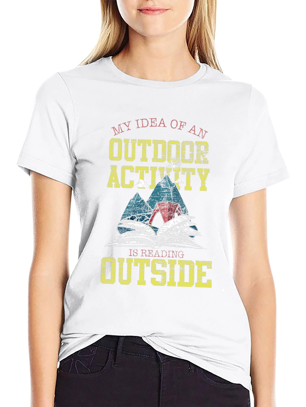 Outdoor Activity Reading T-Shirt