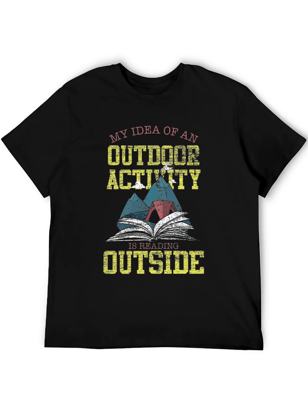Outdoor Activity Reading T-Shirt