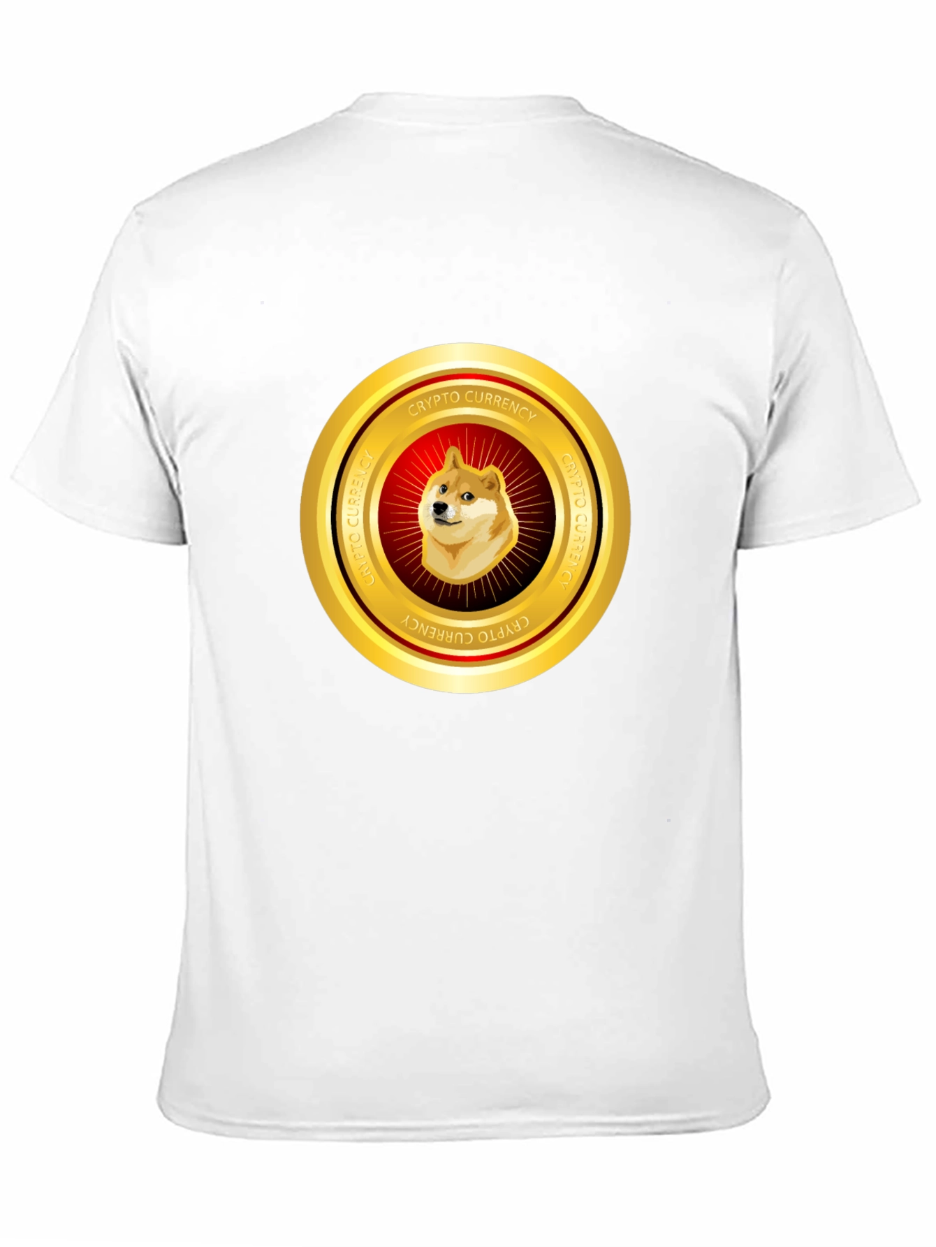 Dogecoin Crypto Currency Black T-Shirt