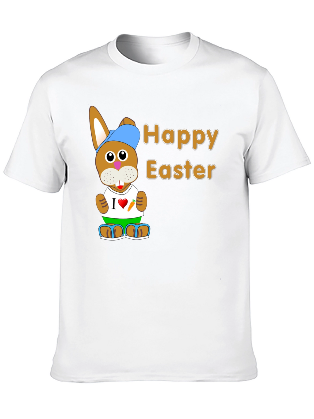 Happy Easter Bunny Graphic T-Shirt