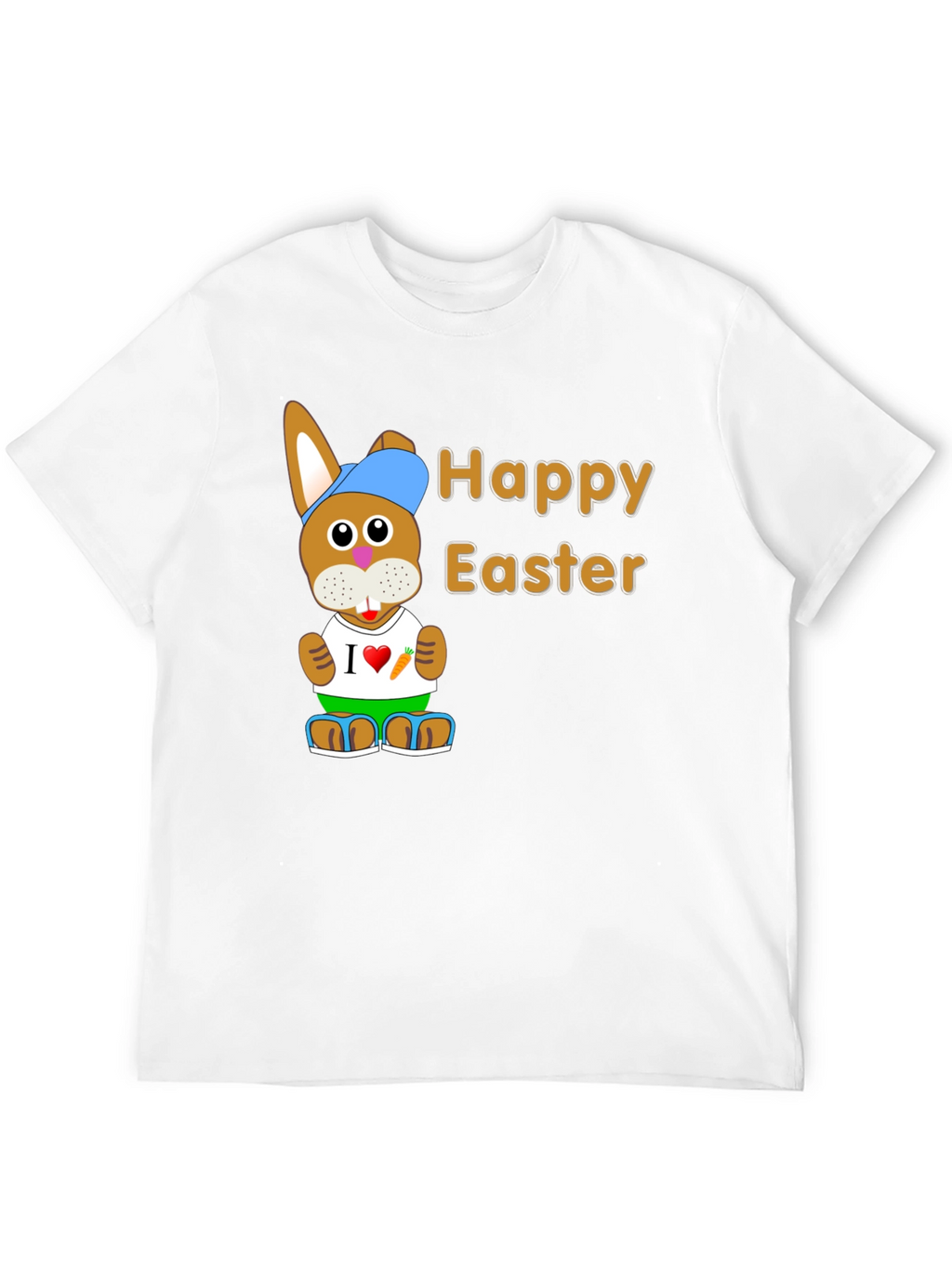 Happy Easter Bunny Graphic T-Shirt