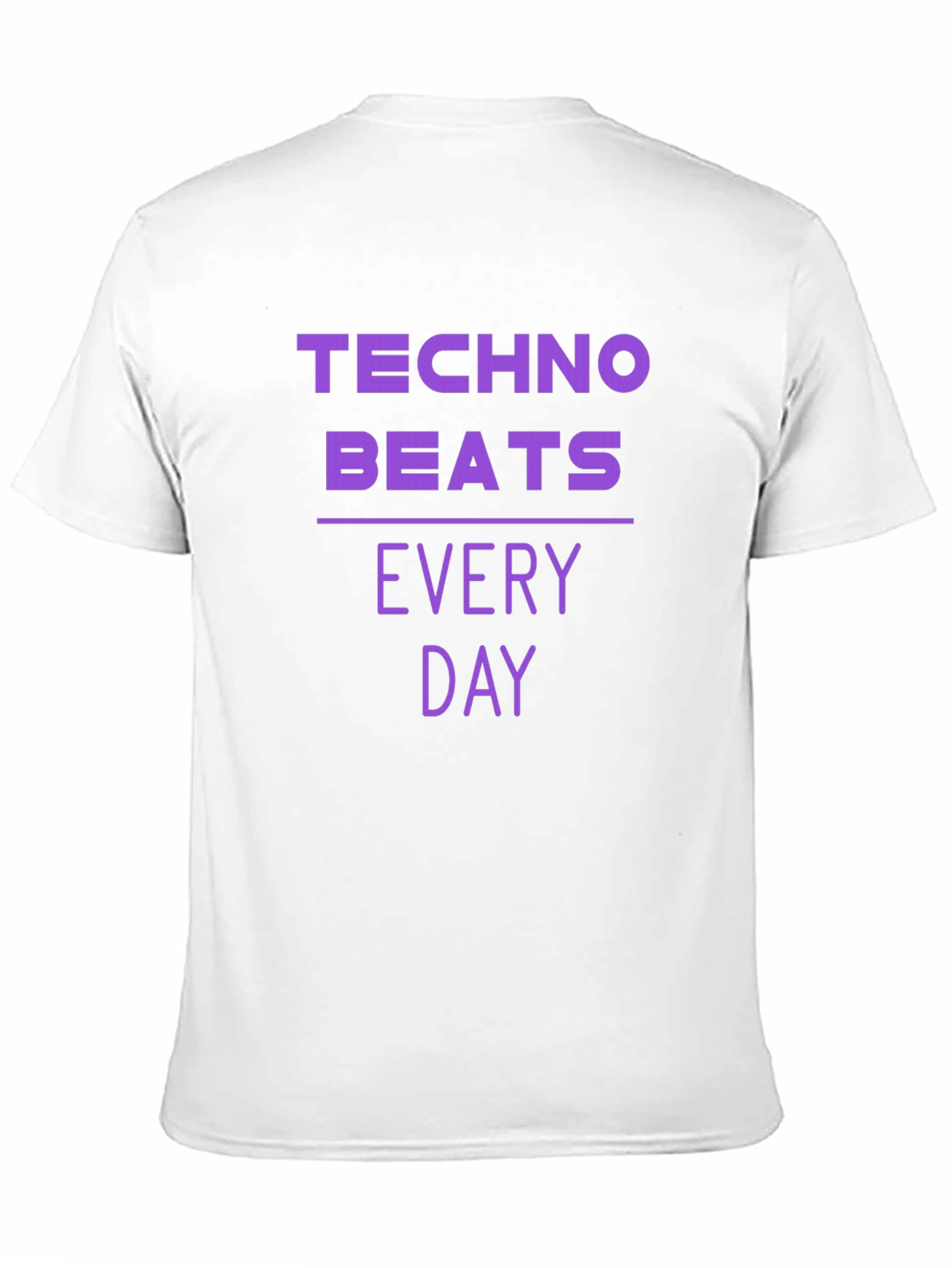 Techno Beats Every Day Graphic T-Shirt