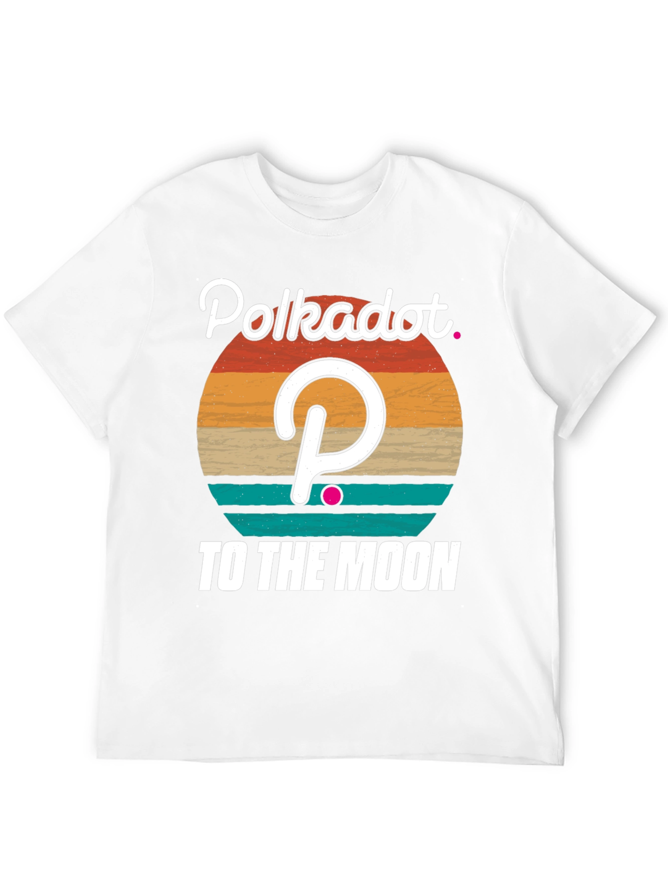 Polkadot Crypto Graphic T-Shirt - To The Moon!