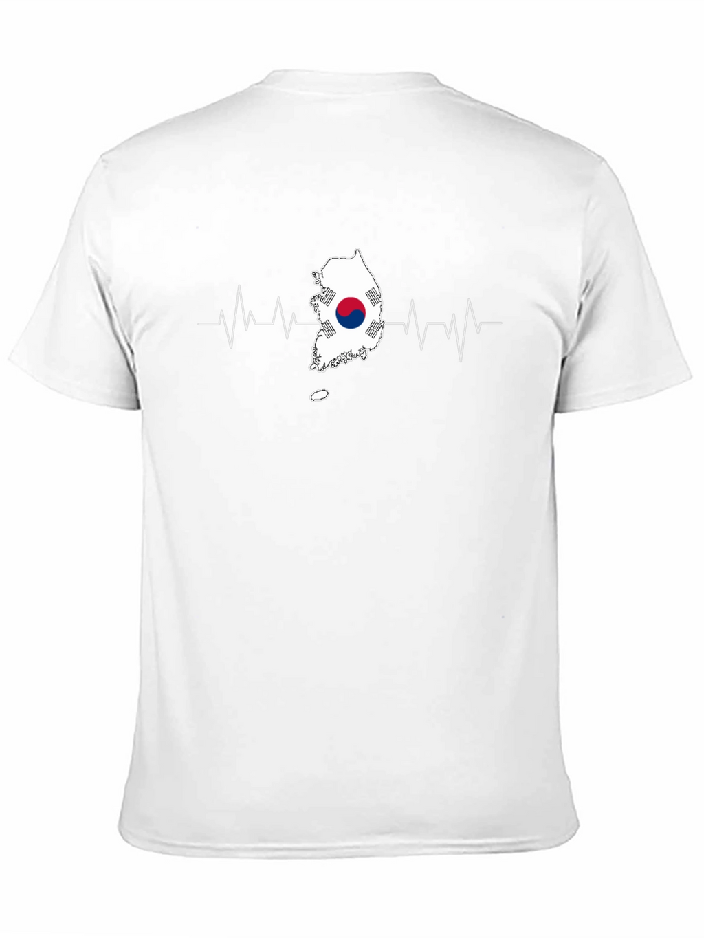South Korea Heartbeat Graphic Tee