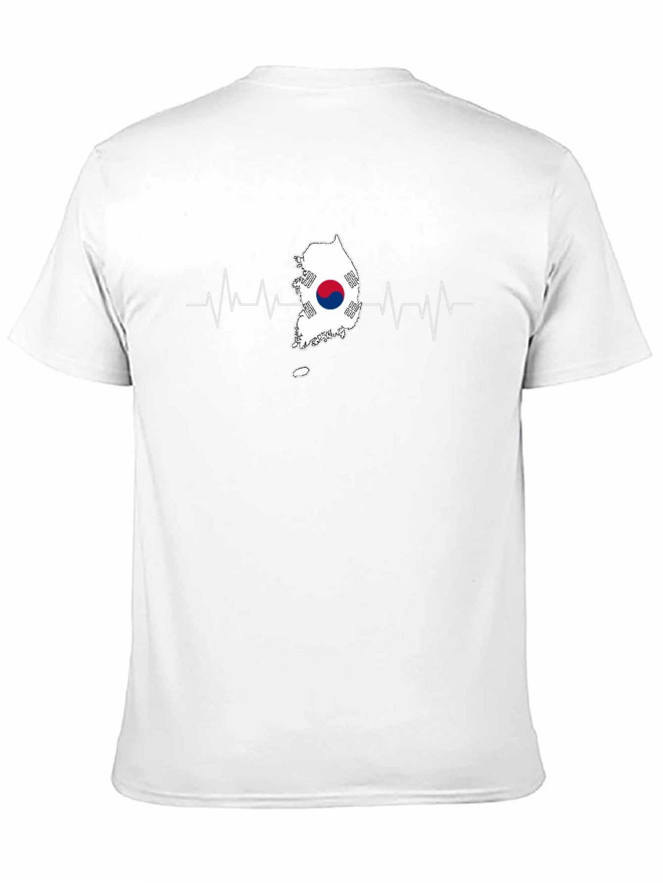 South Korea Heartbeat Graphic Tee