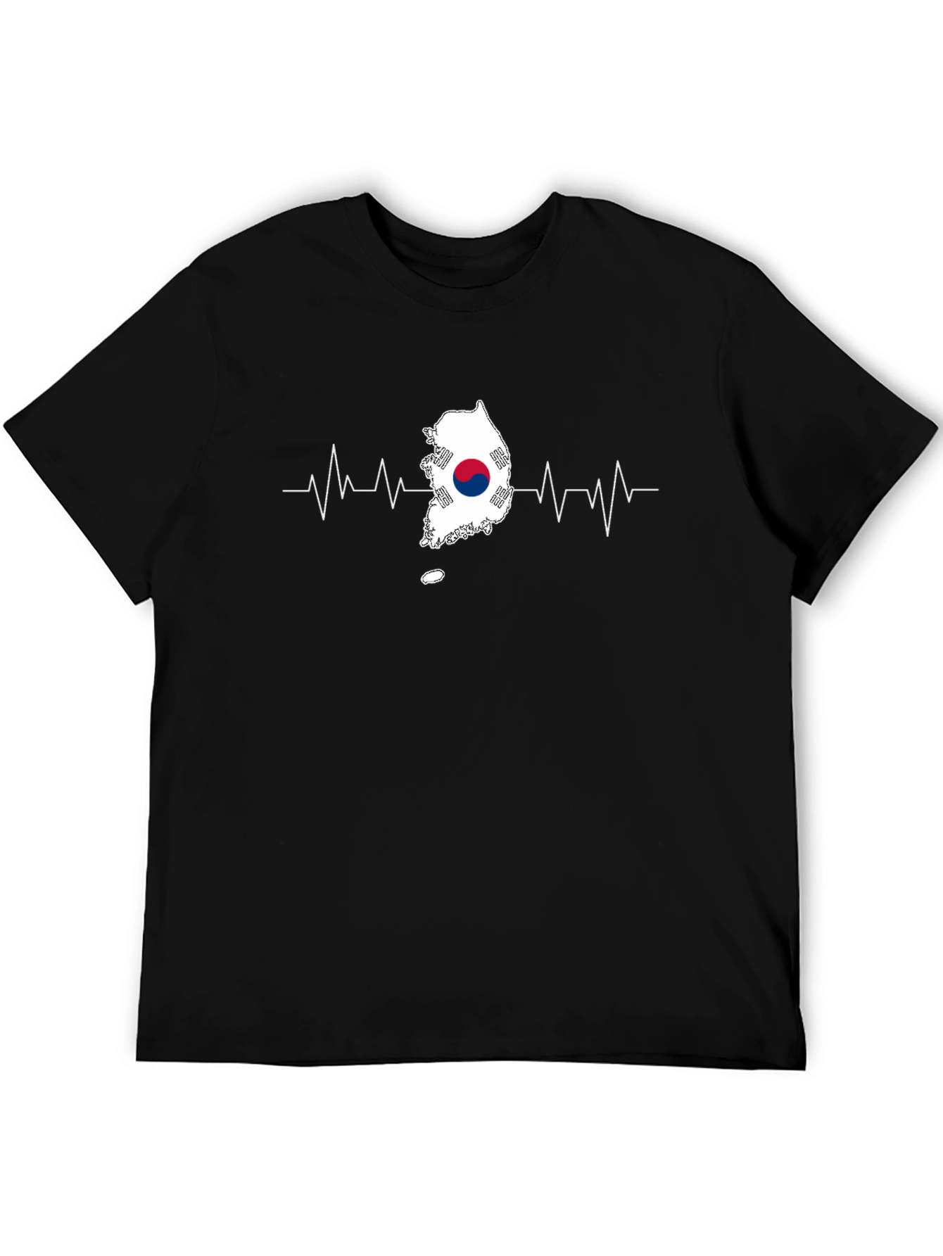 South Korea Heartbeat Graphic Tee