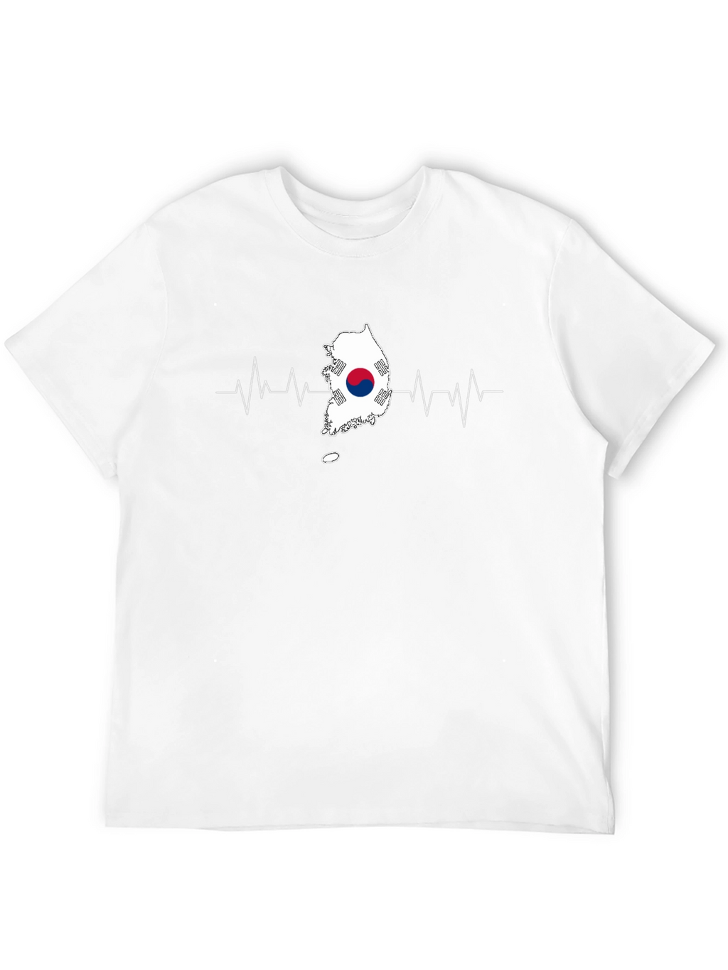 South Korea Heartbeat Graphic Tee
