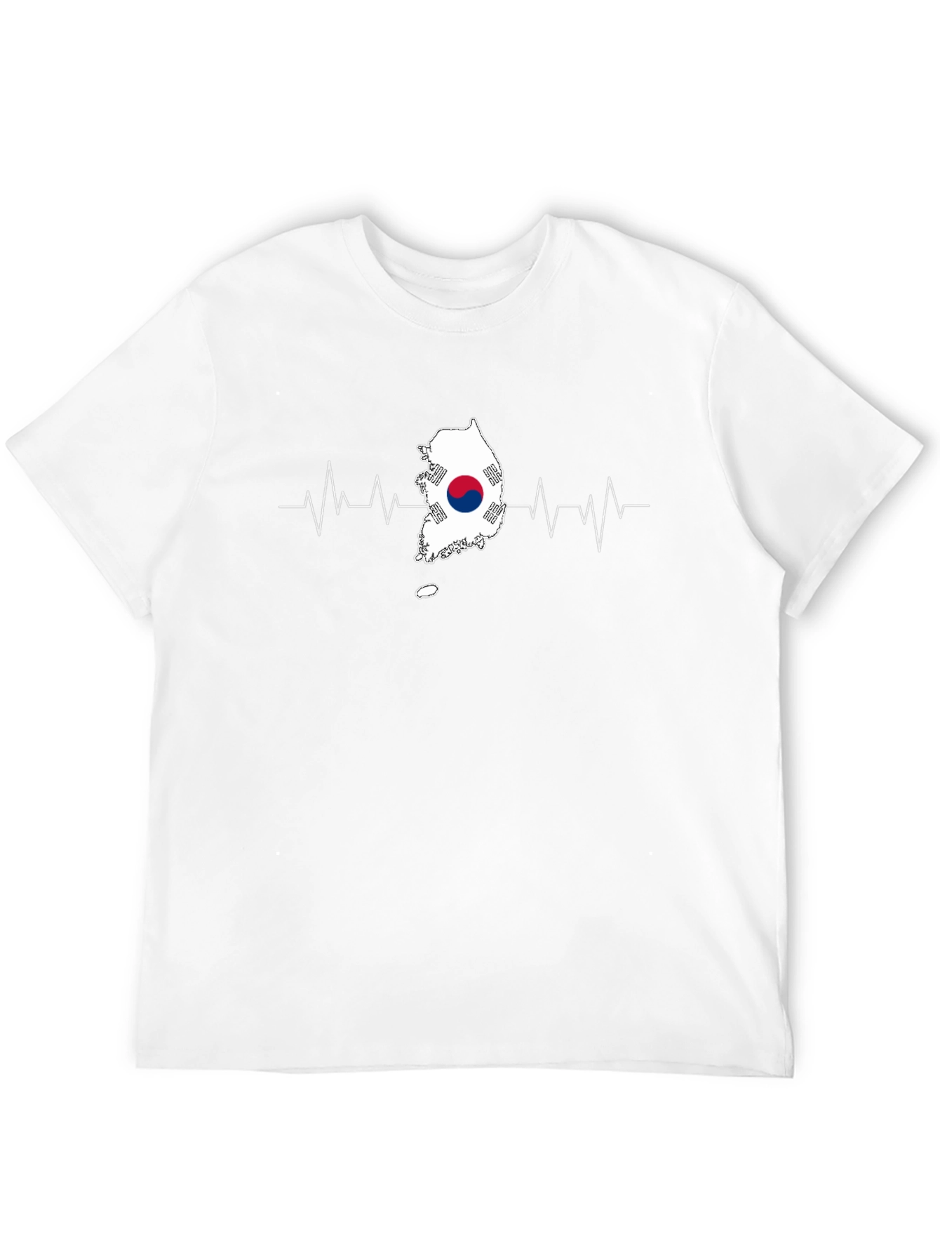 South Korea Heartbeat Graphic Tee