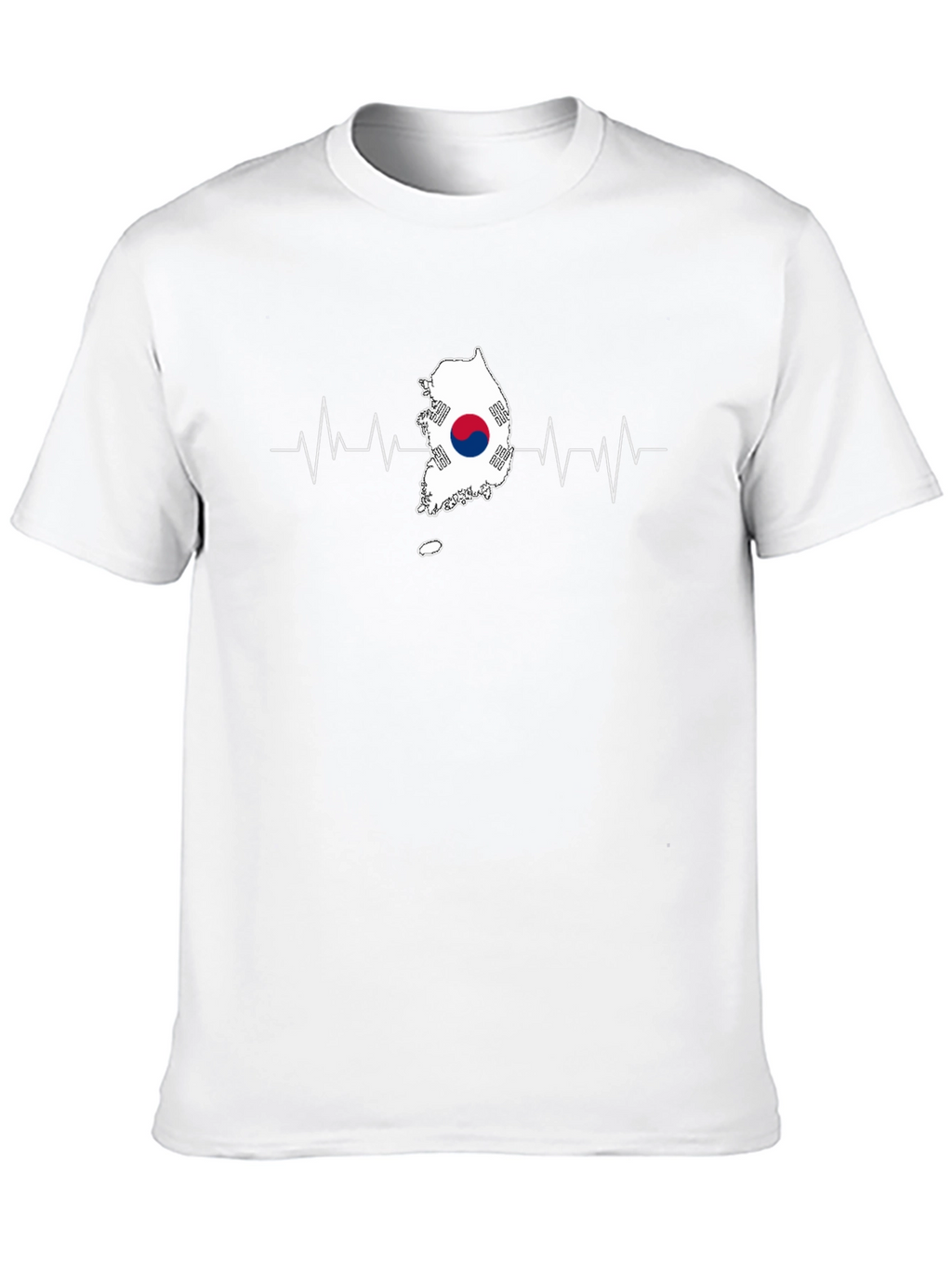 South Korea Heartbeat Graphic Tee