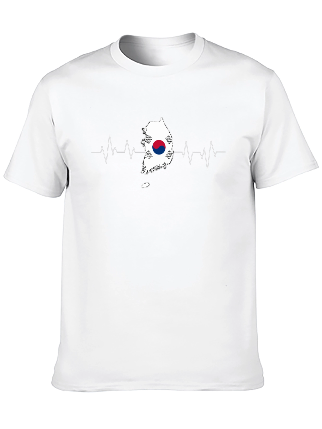 South Korea Heartbeat Graphic Tee