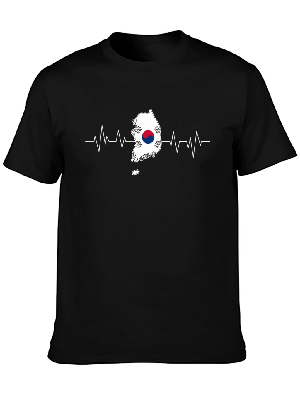 South Korea Heartbeat Graphic Tee
