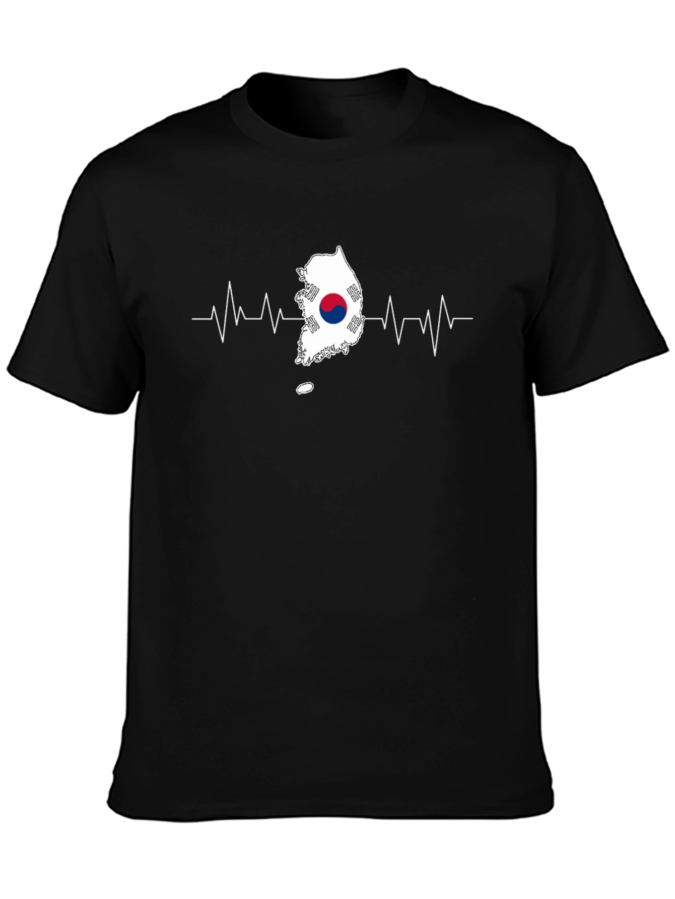 South Korea Heartbeat Graphic Tee