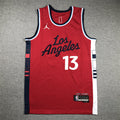 Men's LA Clippers Paul George #13 Red Swingman Player Jerseys