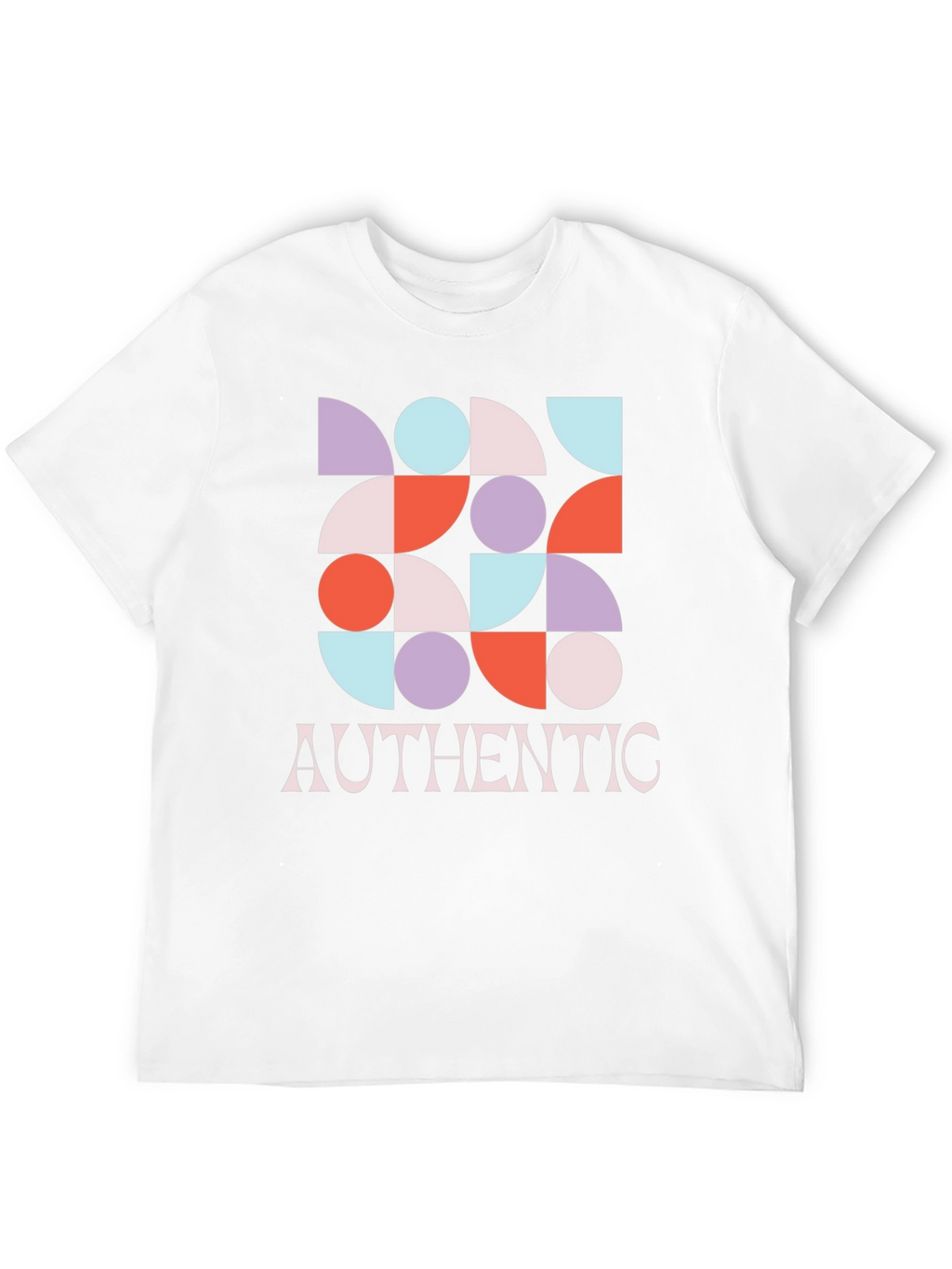 Geometric Graphic Authentic T-Shirt