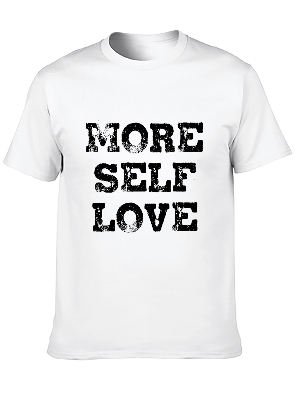 More Self Love Graphic T-Shirt - Black