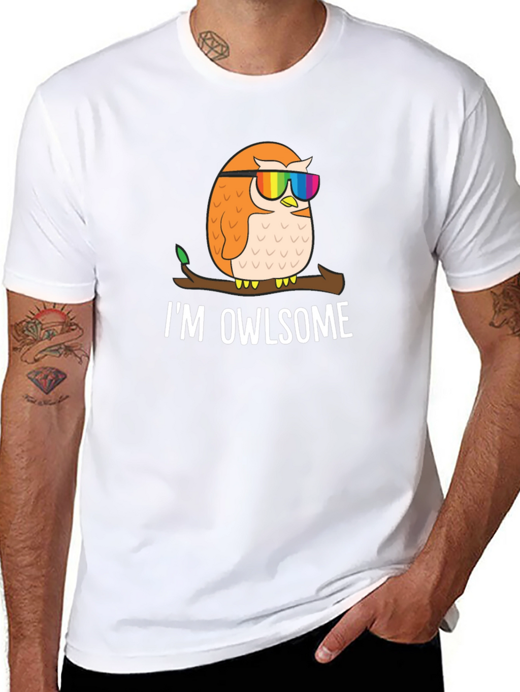 Im Owlsome T-Shirt - Funny Owl with Sunglasses