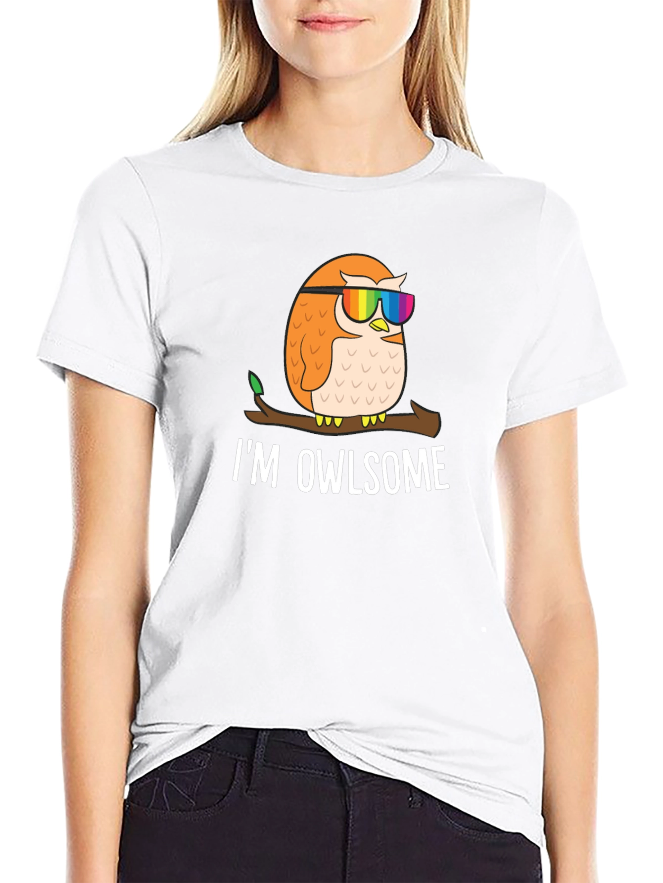 Im Owlsome T-Shirt - Funny Owl with Sunglasses