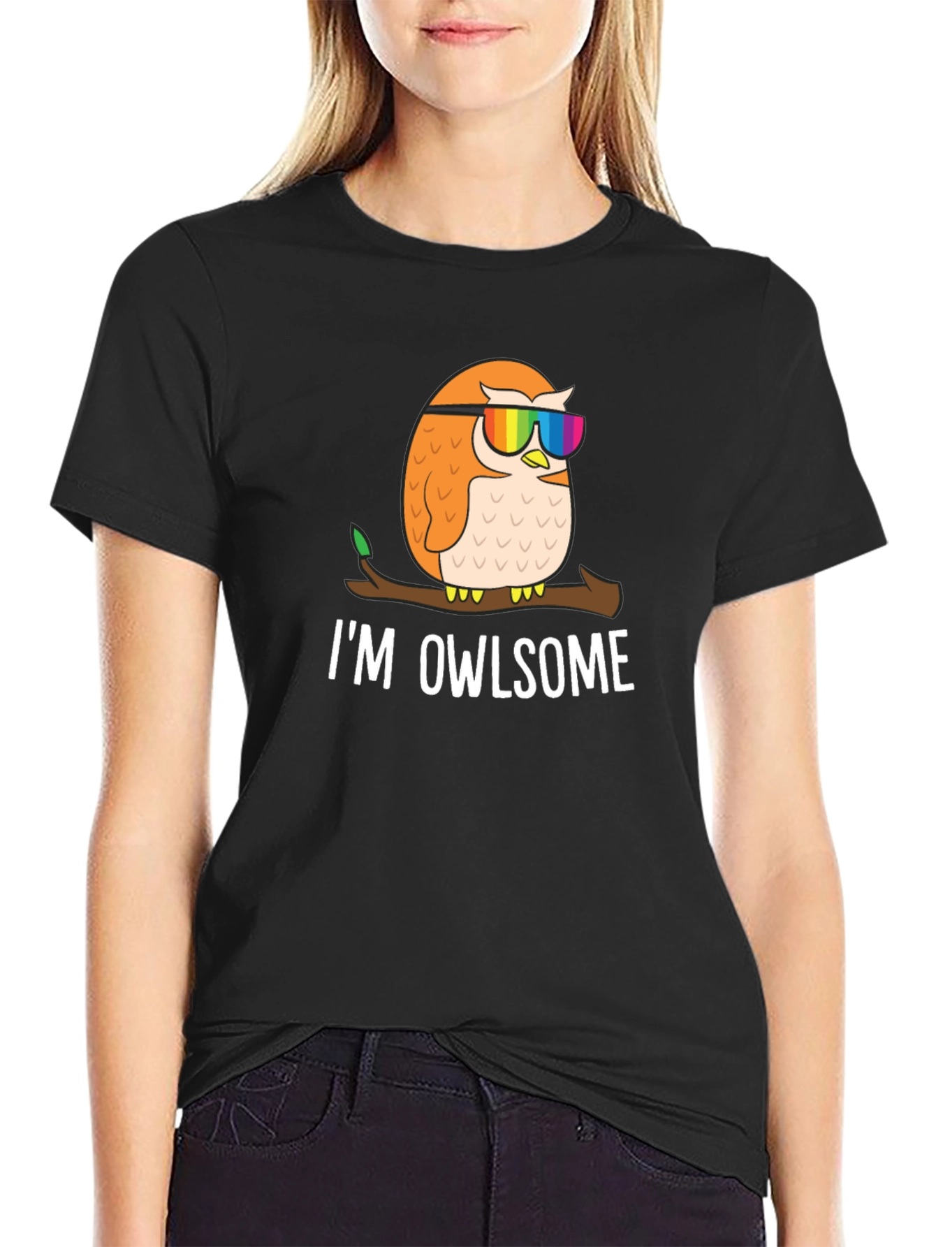 Im Owlsome T-Shirt - Funny Owl with Sunglasses