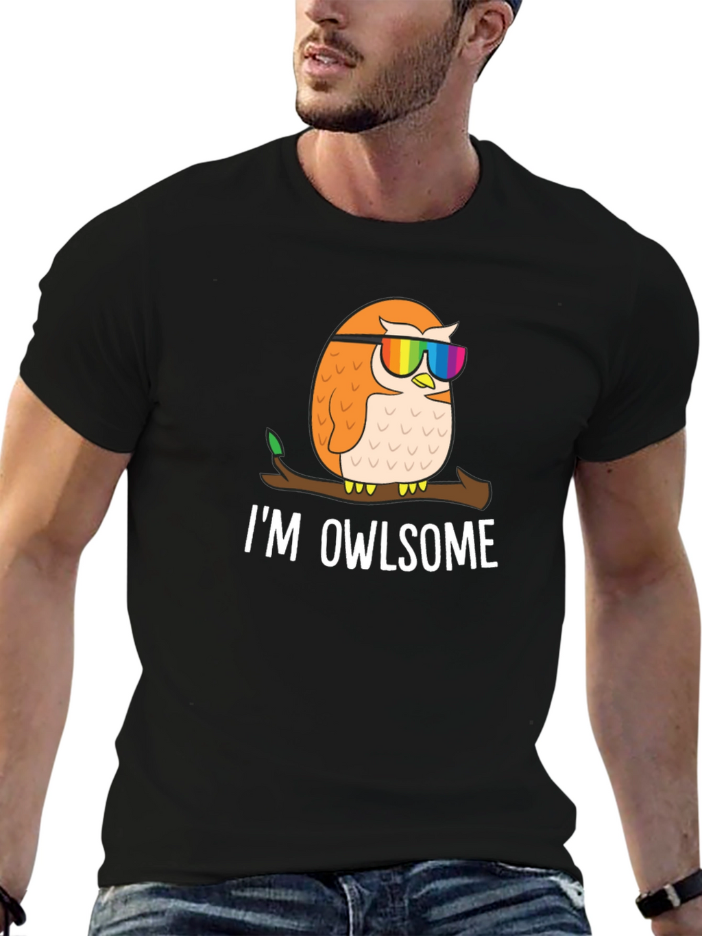 Im Owlsome T-Shirt - Funny Owl with Sunglasses