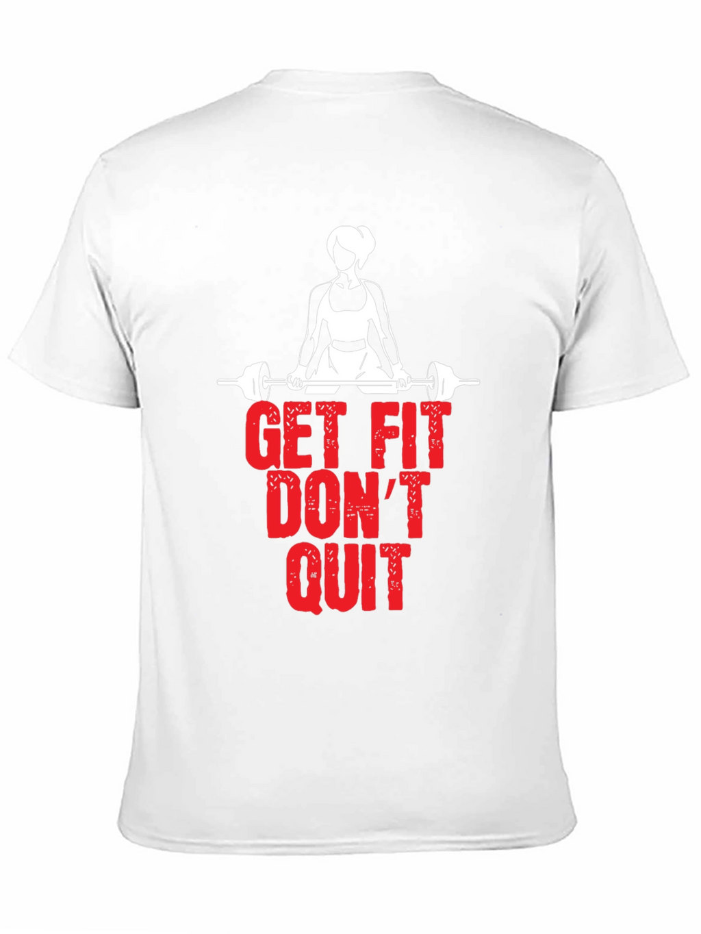 Get Fit Dont Quit Black T-Shirt