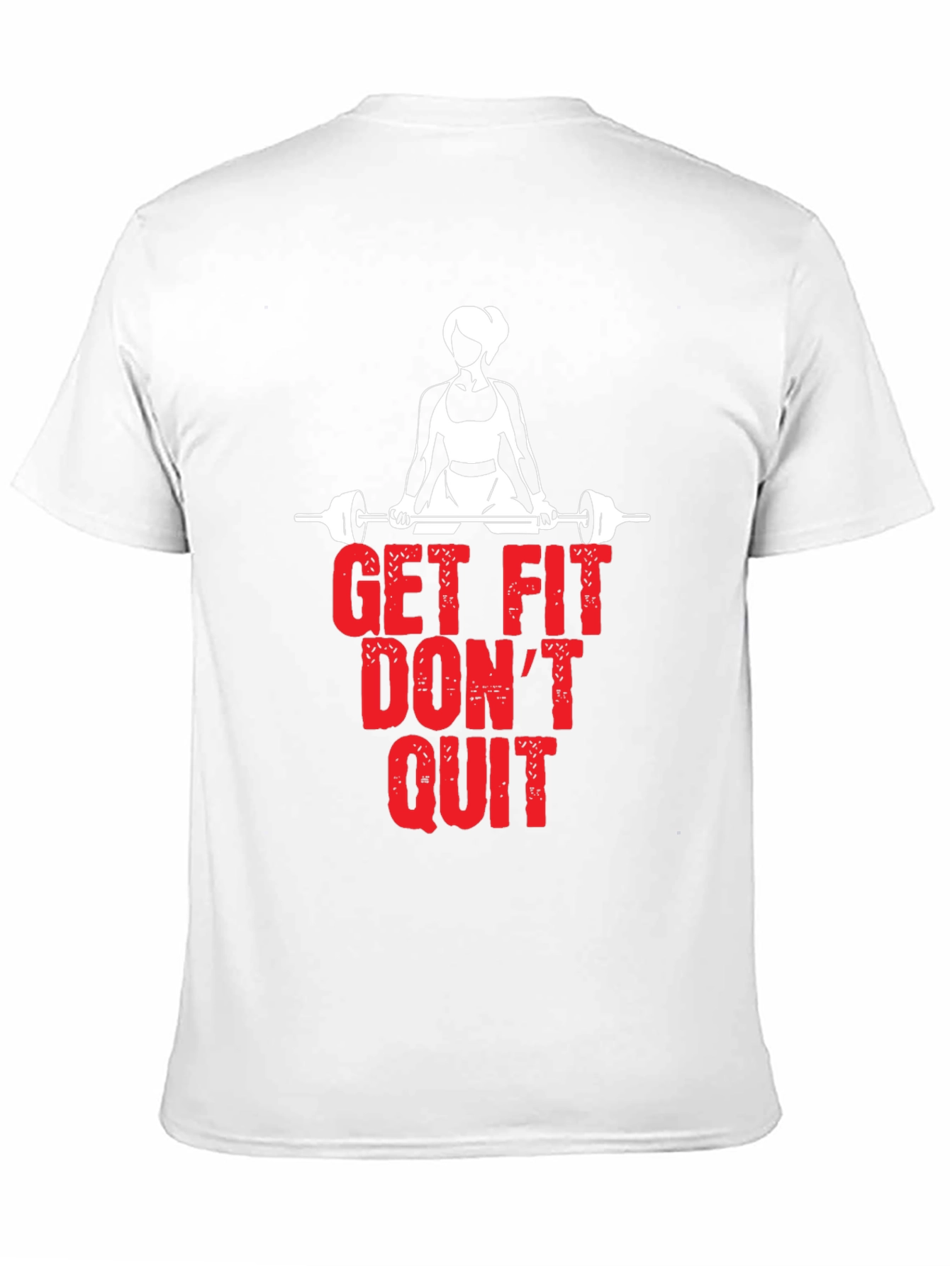 Get Fit Dont Quit Black T-Shirt