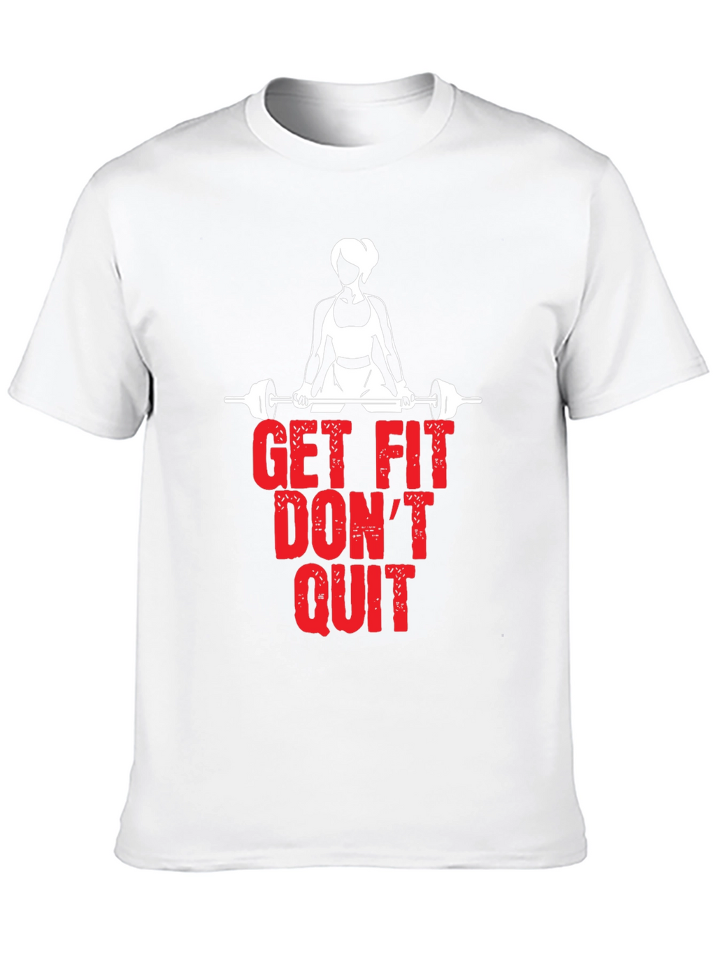 Get Fit Dont Quit Black T-Shirt