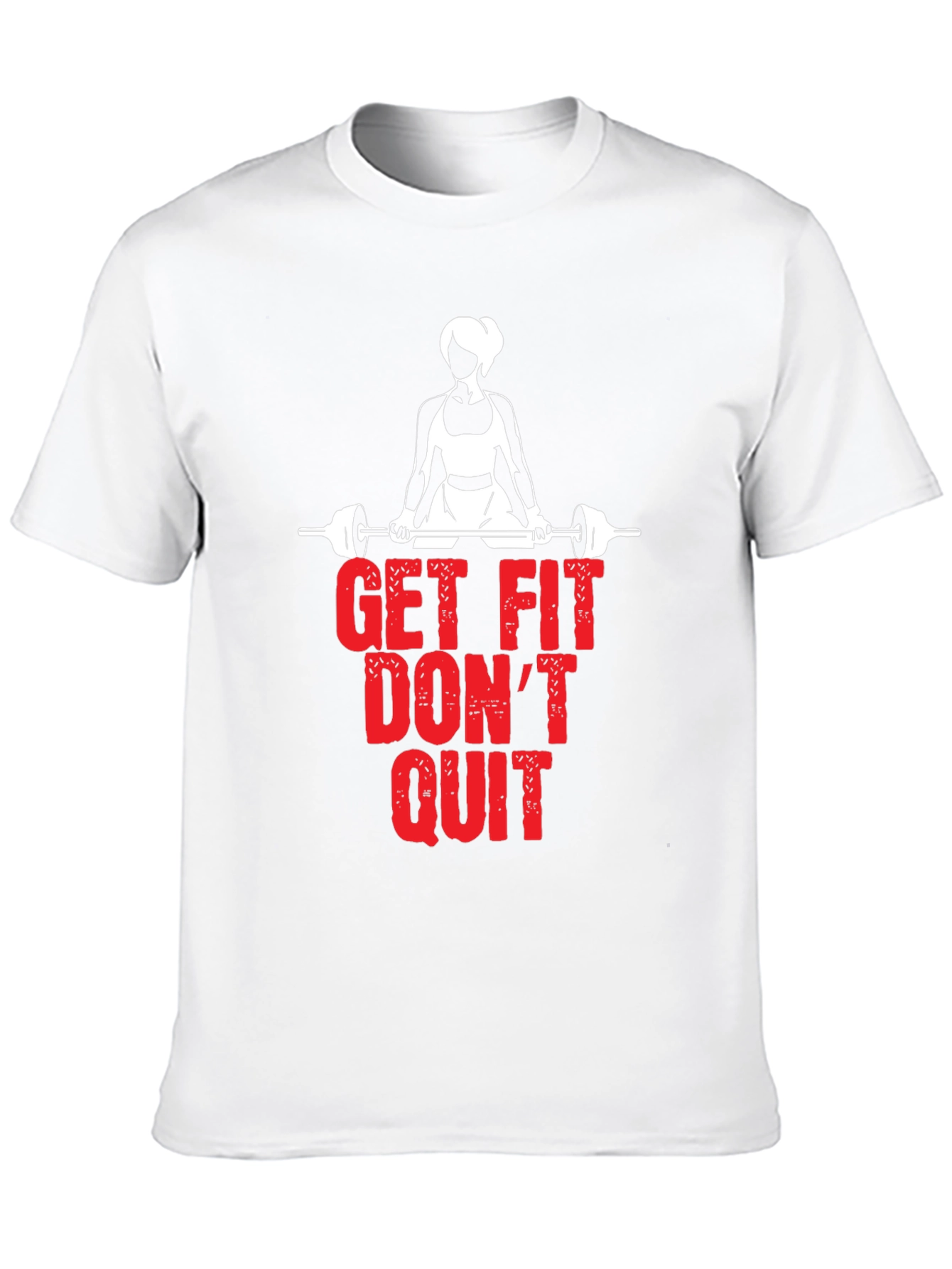 Get Fit Dont Quit Black T-Shirt