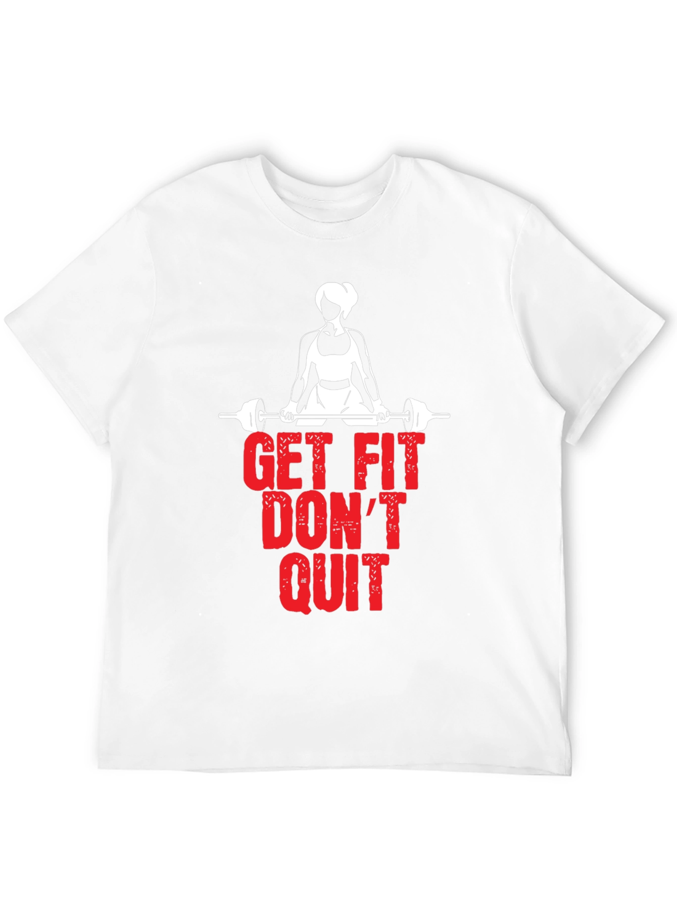Get Fit Dont Quit Black T-Shirt