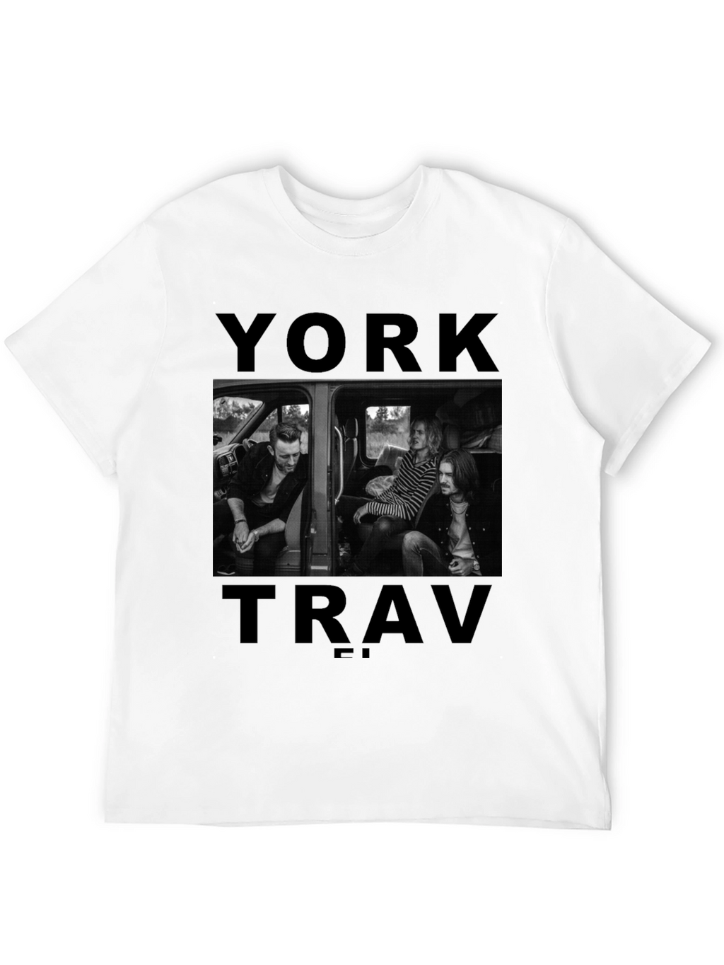 York Trav T-Shirt: Stylish Band Tee