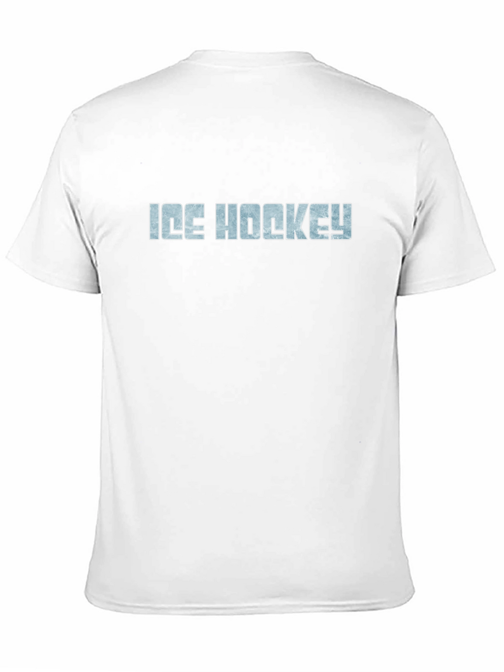 Ice Hockey Graphic T-Shirt - Black