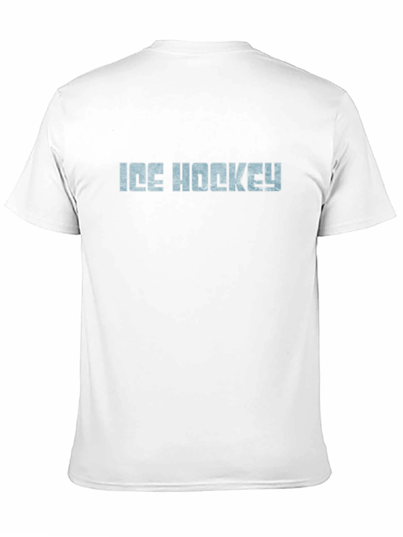 Ice Hockey Graphic T-Shirt - Black