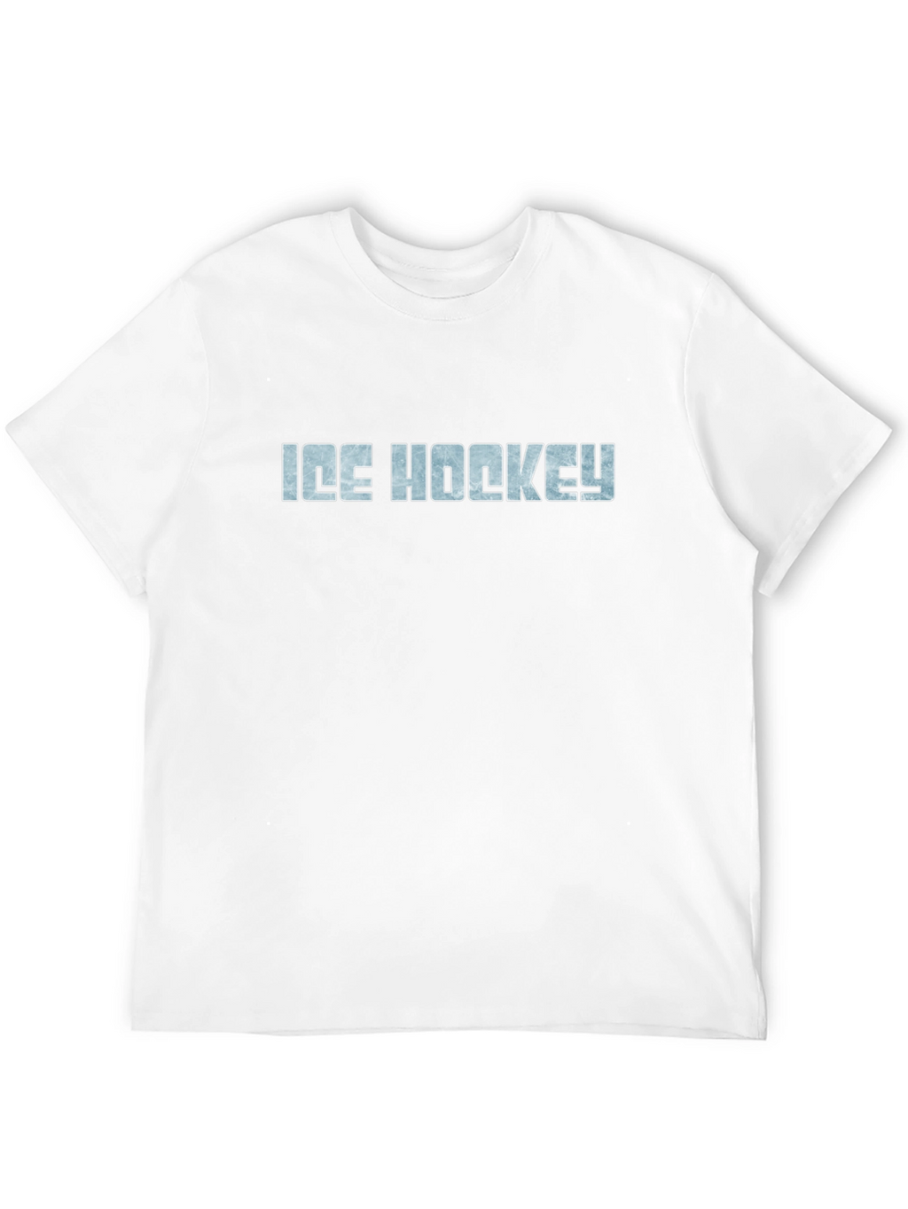 Ice Hockey Graphic T-Shirt - Black