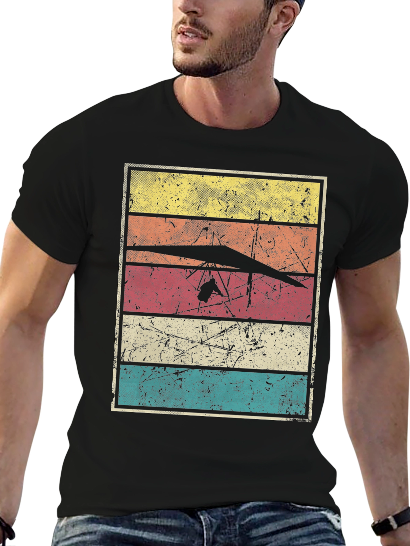 Retro Hang Gliding T-Shirt