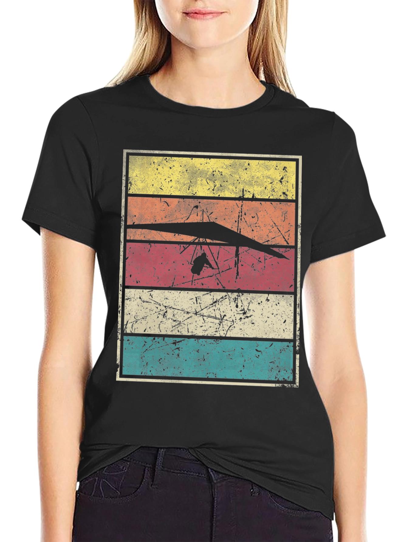 Retro Hang Gliding T-Shirt