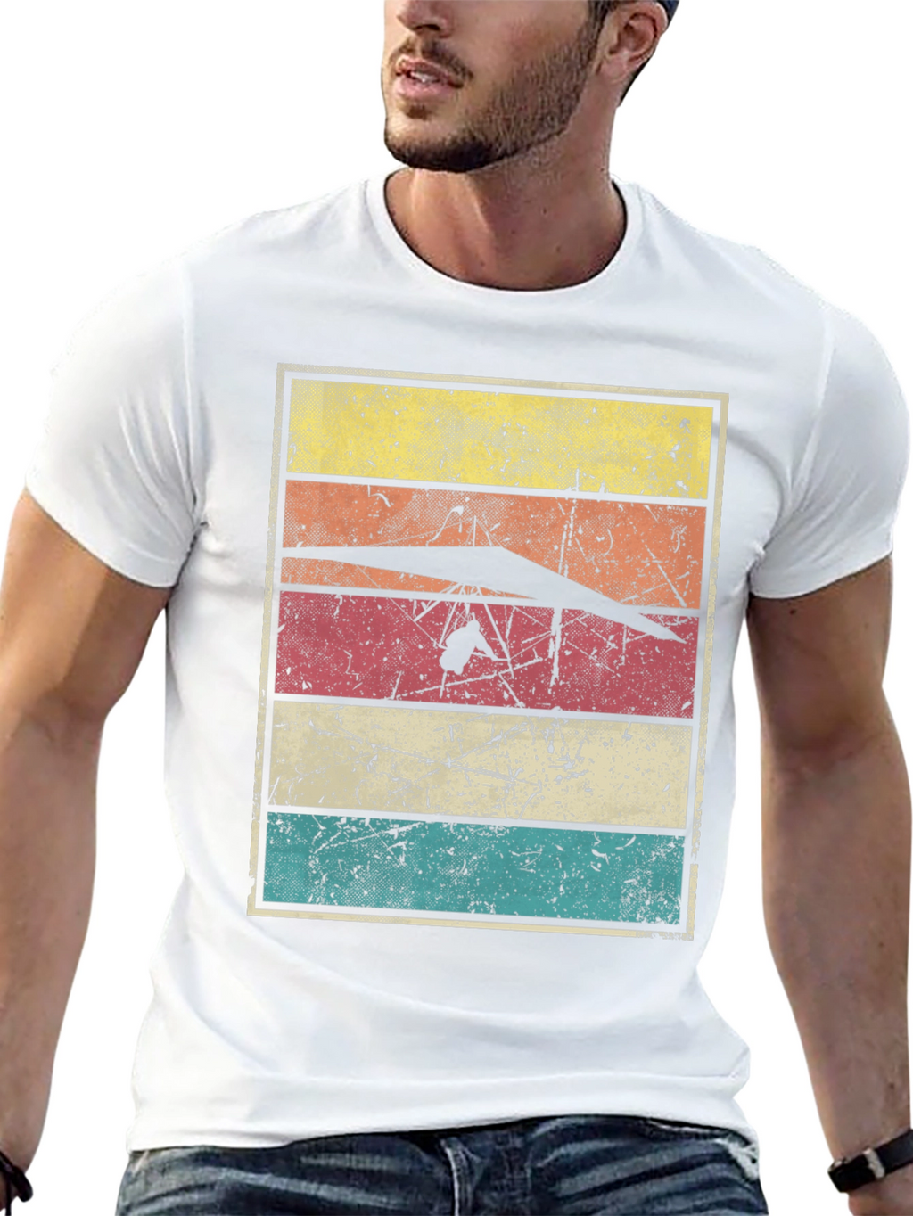 Retro Hang Gliding T-Shirt
