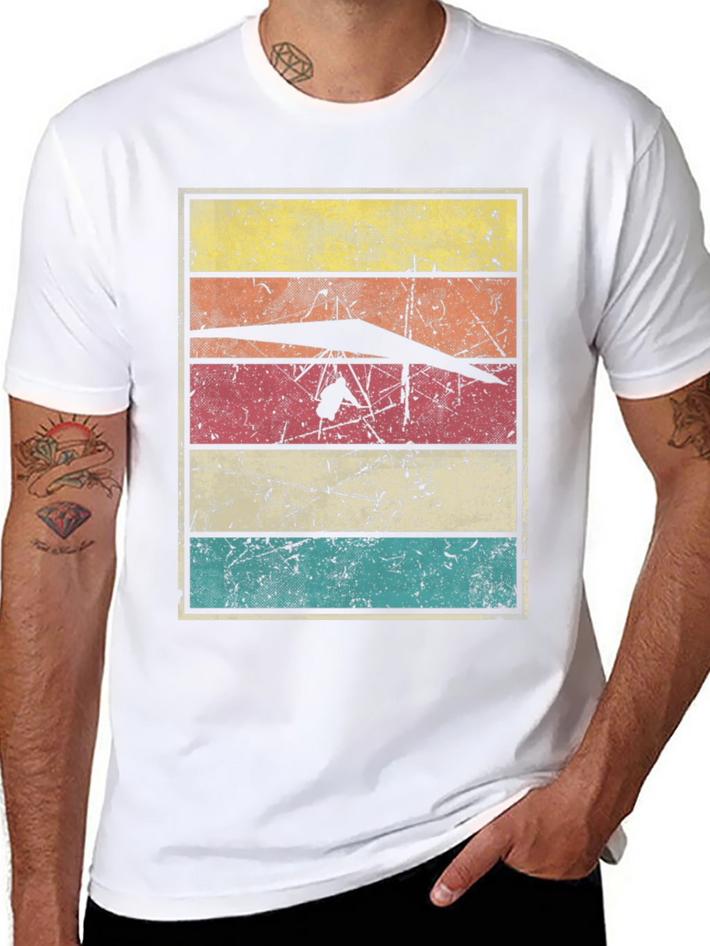 Retro Hang Gliding T-Shirt
