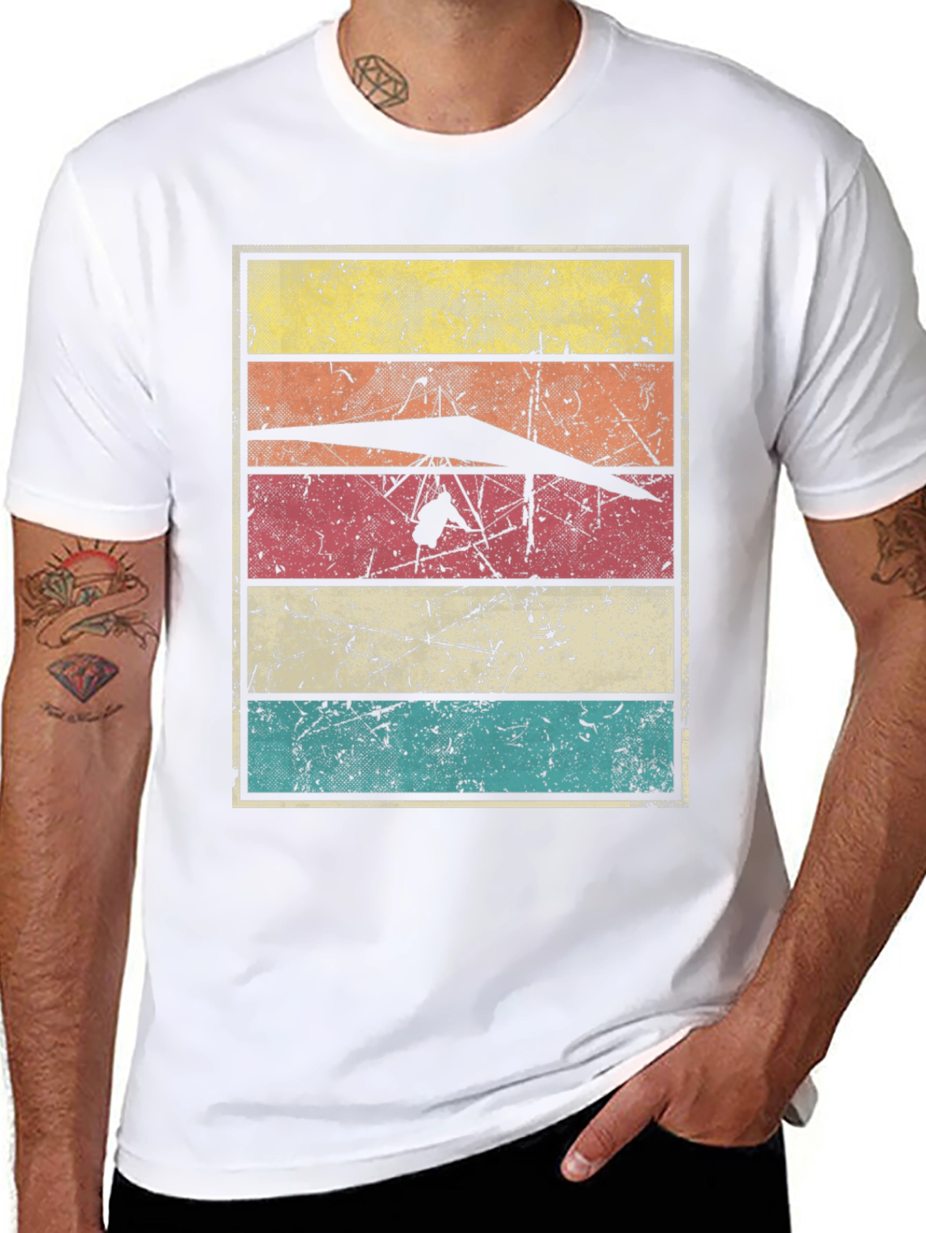 Retro Hang Gliding T-Shirt