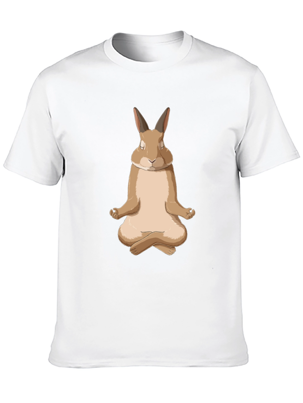 Meditating Rabbit Graphic Tee