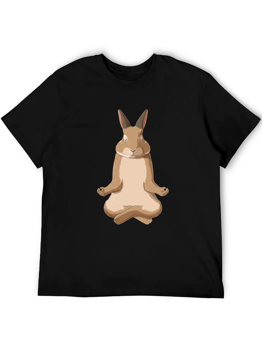 Meditating Rabbit Graphic Tee