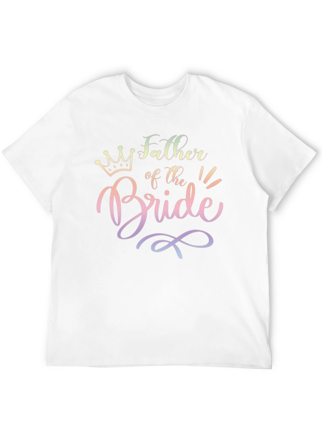 Father of the Bride Black Tee