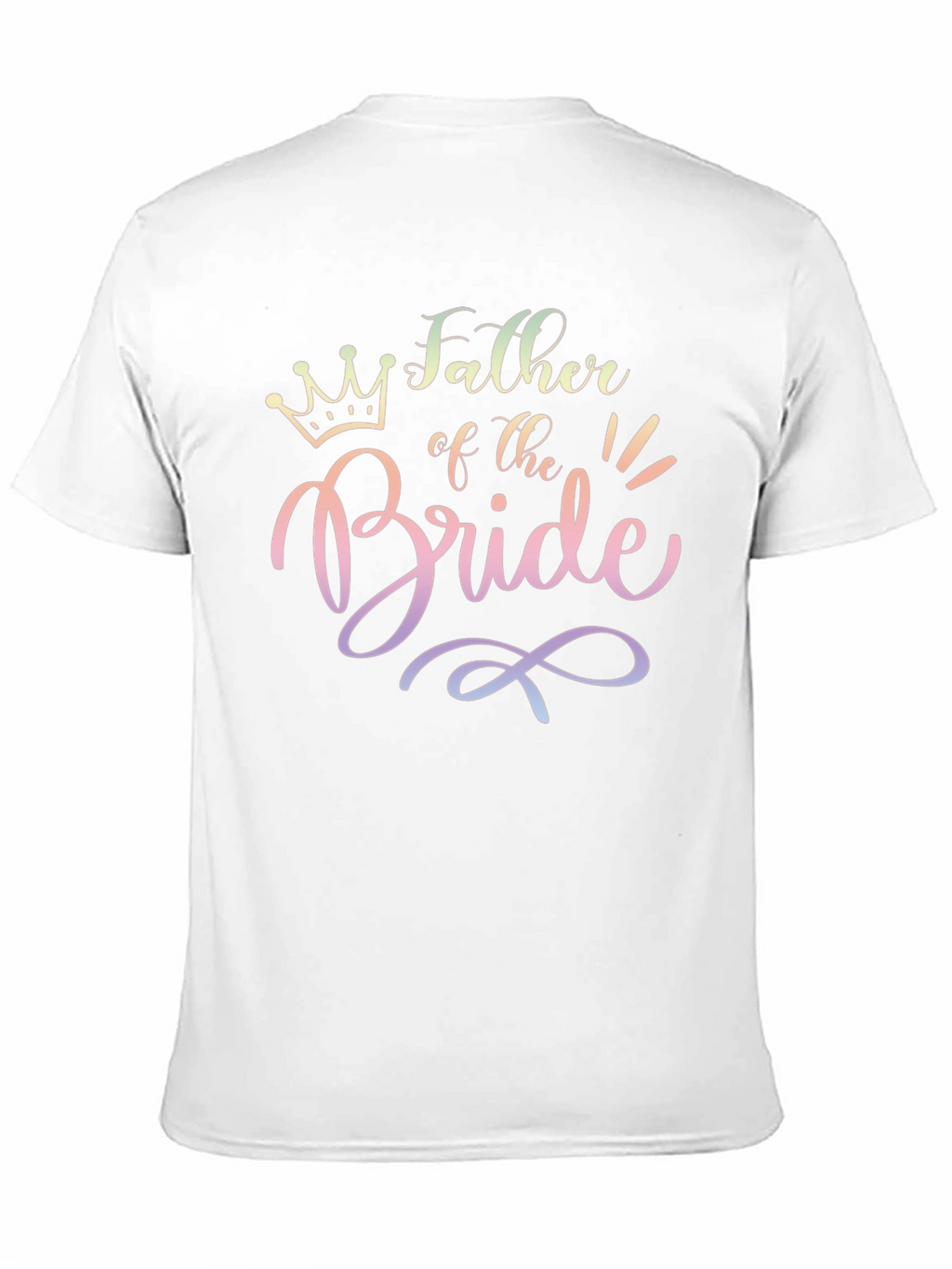 Father of the Bride Black Tee
