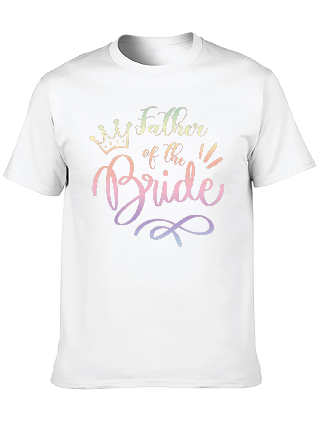 Father of the Bride Black Tee