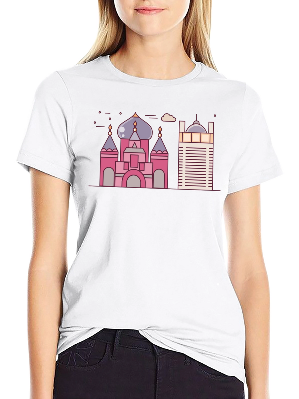 Cityscape T-Shirt - Modern Graphic Tee