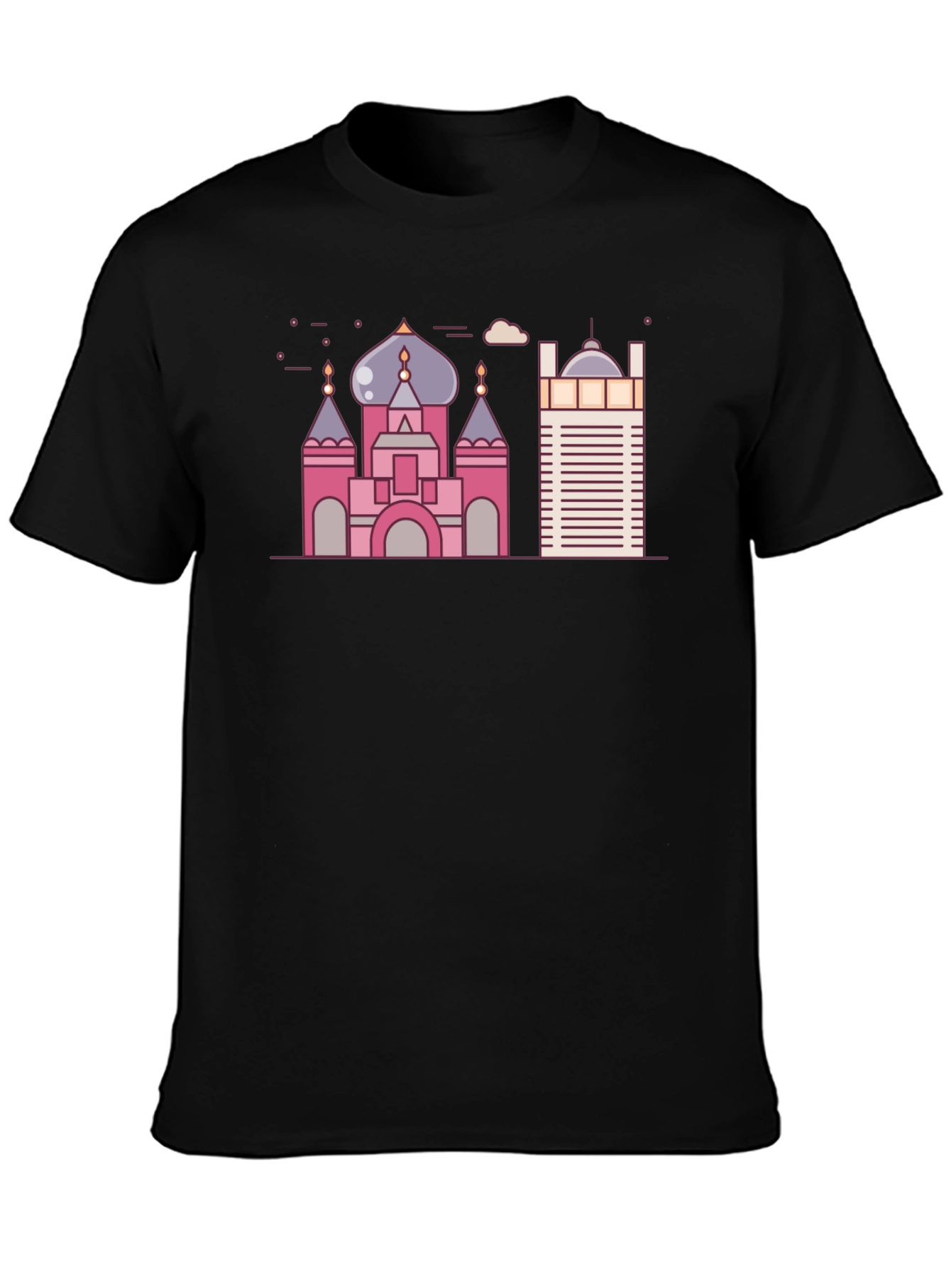 Cityscape T-Shirt - Modern Graphic Tee