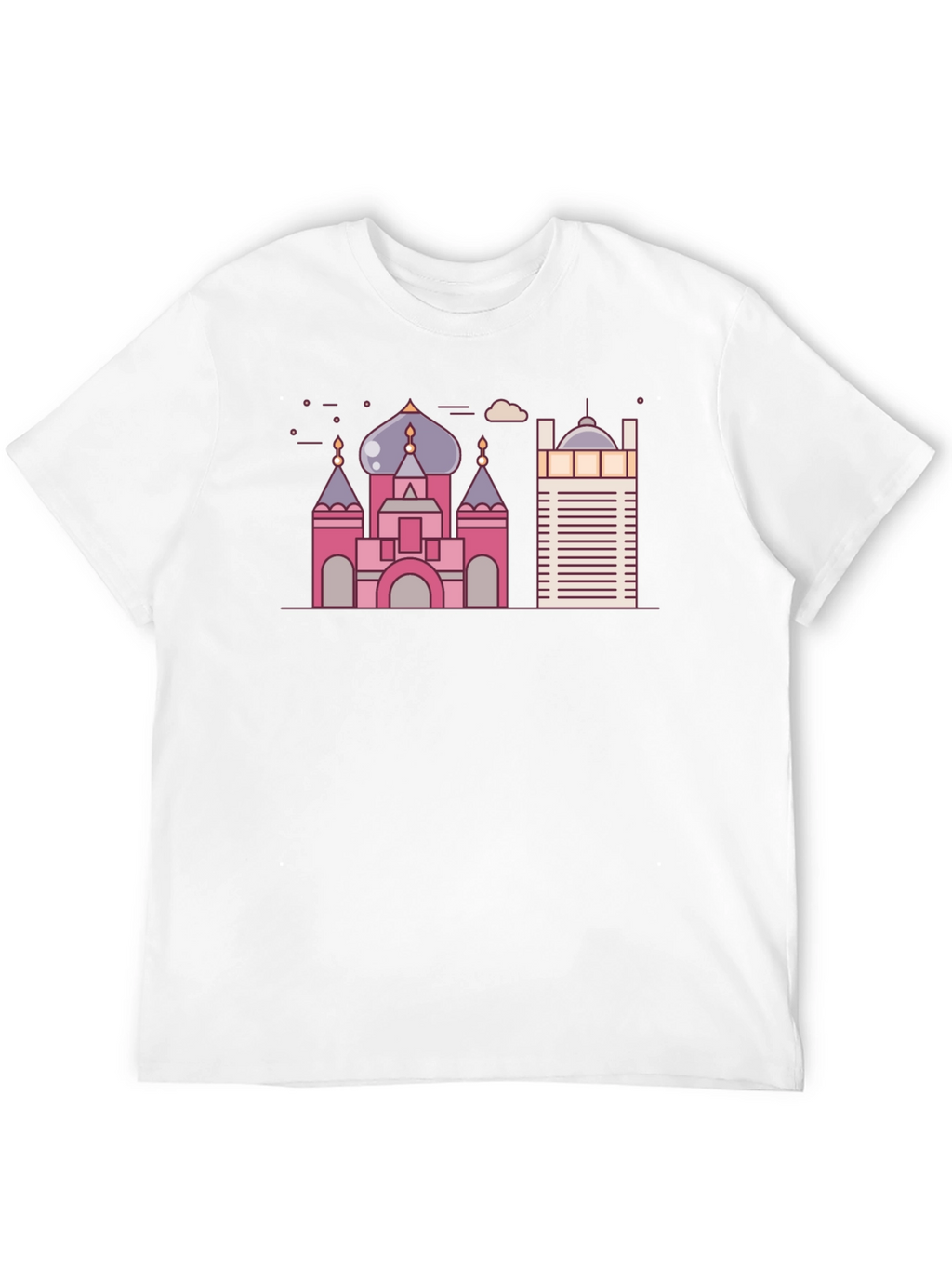 Cityscape T-Shirt - Modern Graphic Tee