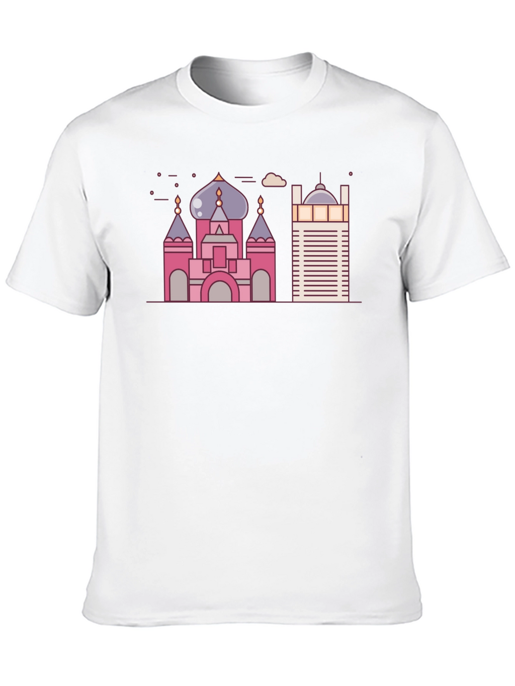 Cityscape T-Shirt - Modern Graphic Tee