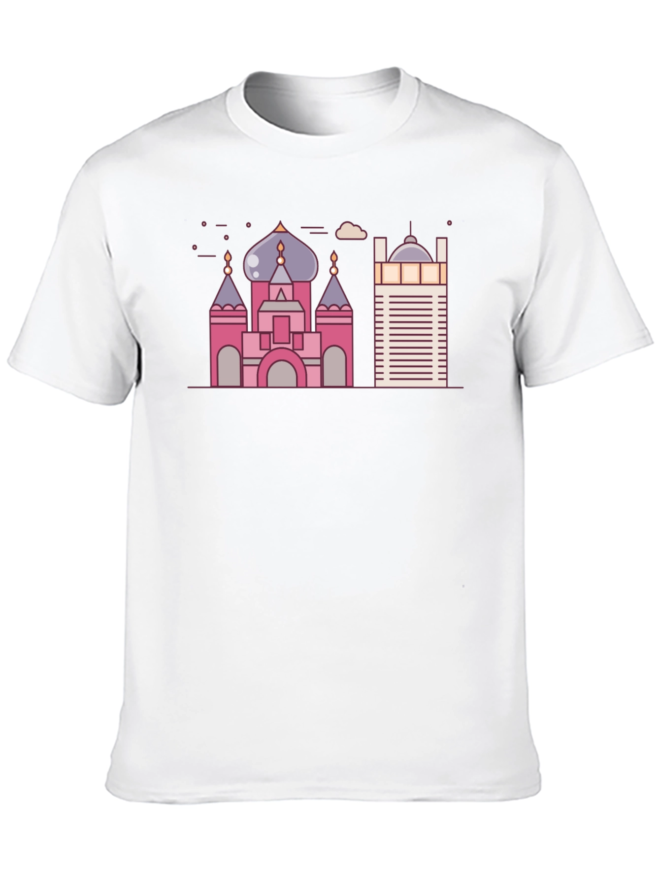 Cityscape T-Shirt - Modern Graphic Tee
