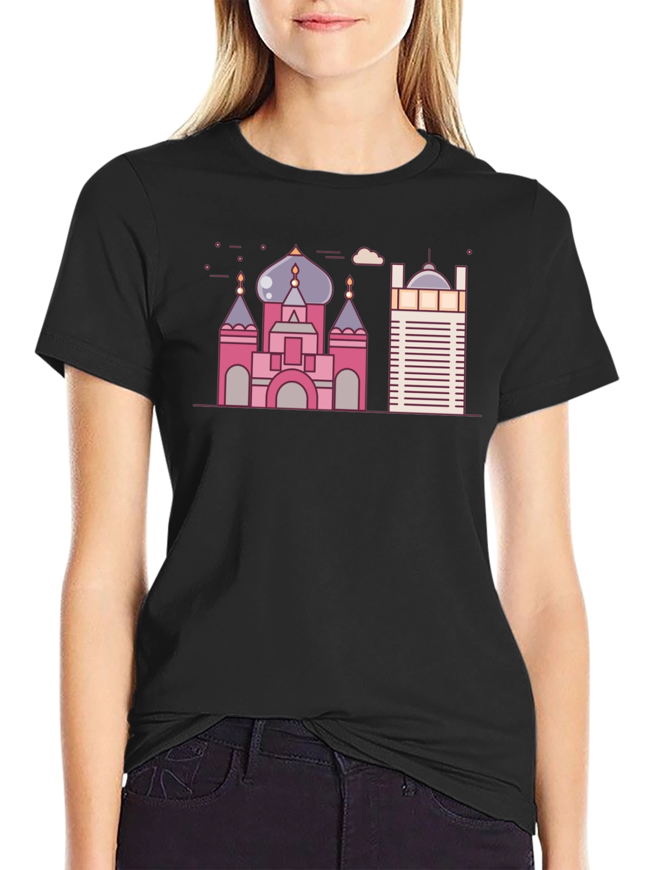 Cityscape T-Shirt - Modern Graphic Tee