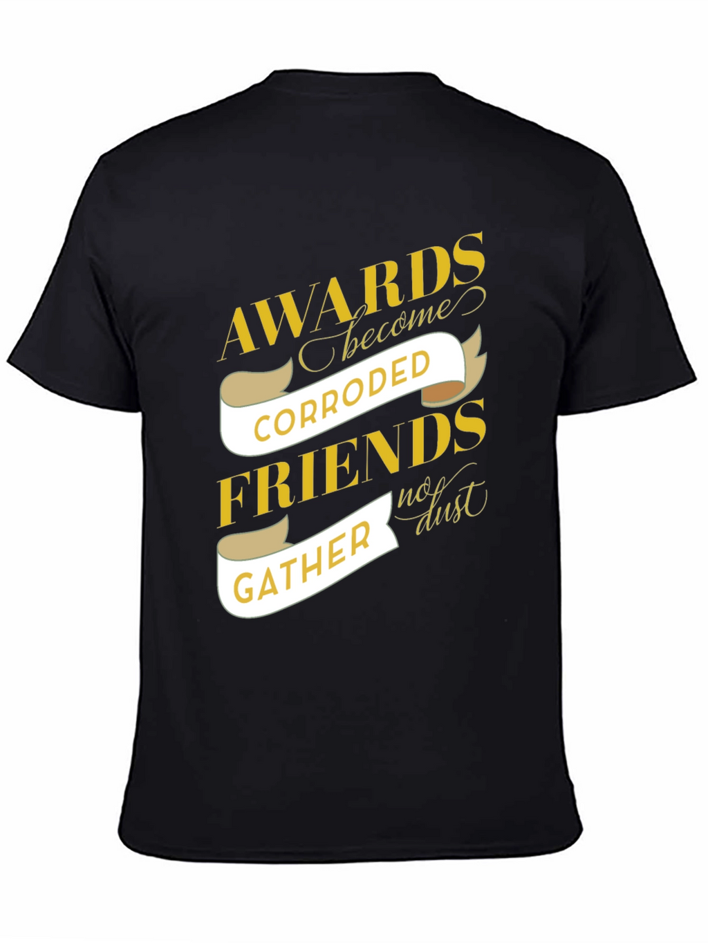 Awards Corroded Friends Gather Graphic T-Shirt